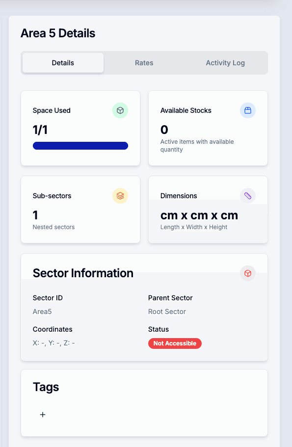 Warehouse slot planning